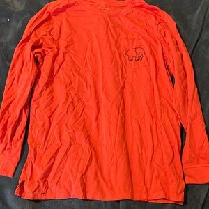 Ivory Ella Red Long Sleeve Tee